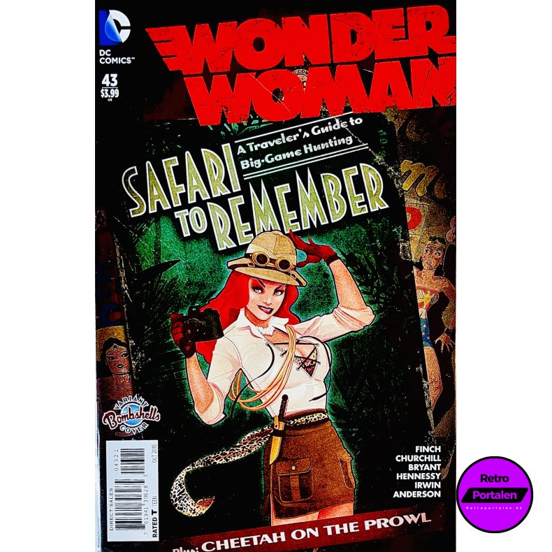 Wonder Woman Nr. 43 (Safari To Remember) (Finch / Churchill) (Engelsk) (DC Comics) (Tegneserie)