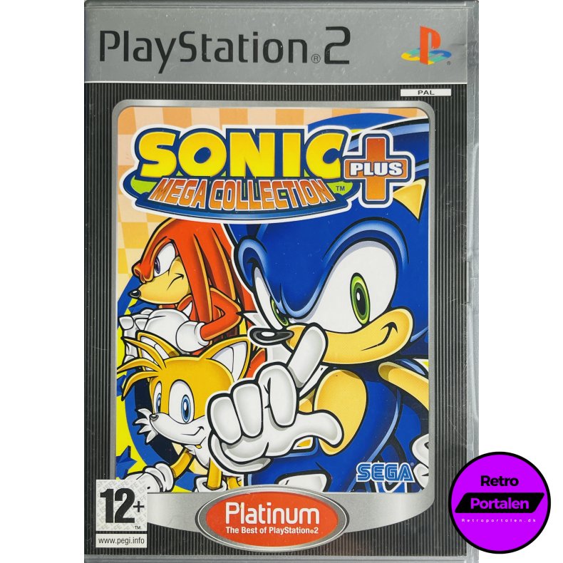 Sonic Mega Collection Plus (Platinum) (PS2)