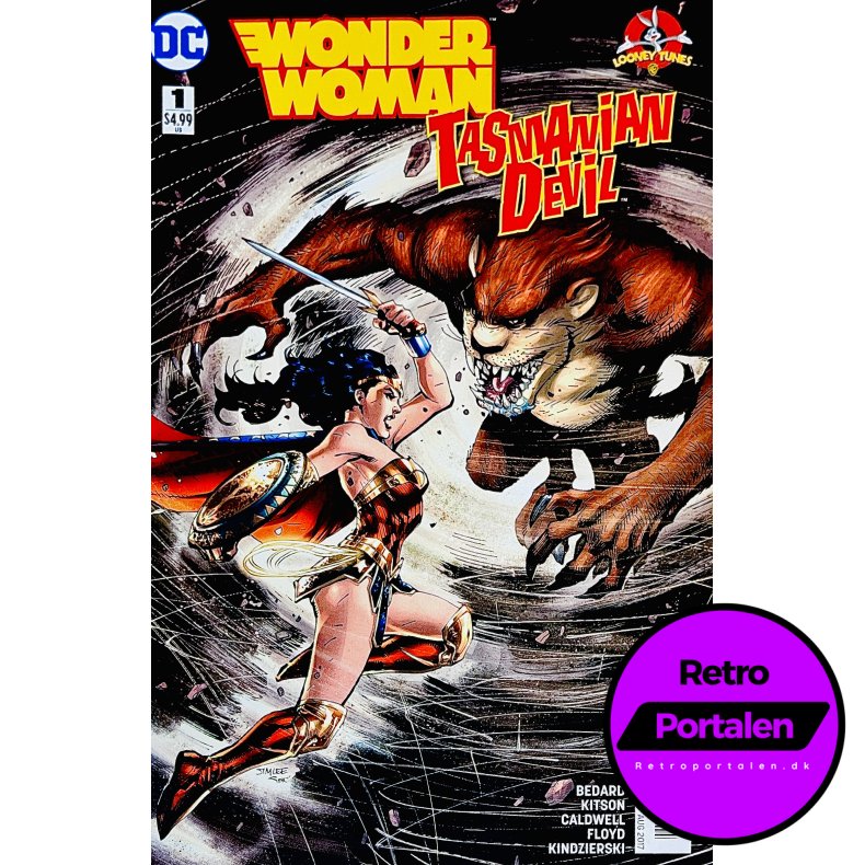 Wonder Woman / Tasmanian Devil Nr. 1 (Bedard / Kitson) (Engelsk) (DC Comics) (Tegneserie)