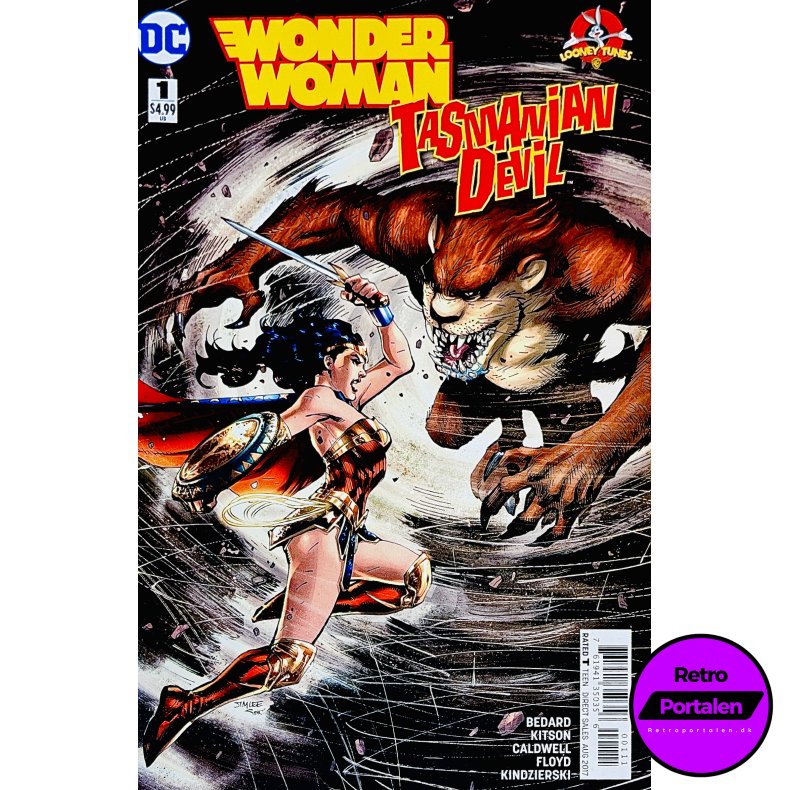 Wonder Woman / Tasmanian Devil Nr. 1 (Bedard / Kitson) (Engelsk) (DC Comics) (Tegneserie)
