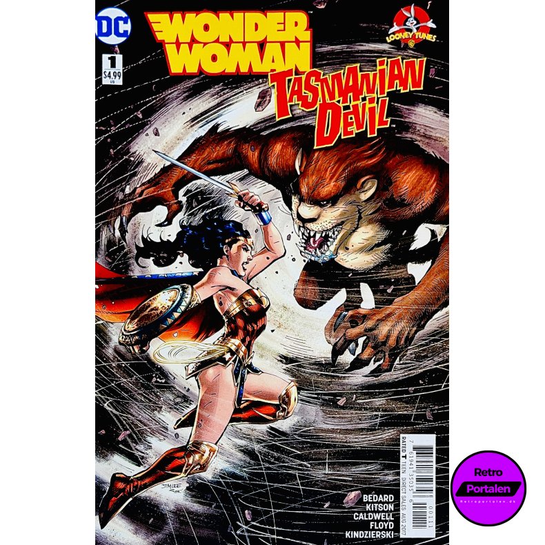 Wonder Woman / Tasmanian Devil Nr. 1 (Bedard / Kitson) (Engelsk) (DC Comics) (Tegneserie)