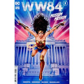 WW84 Nr. 1 (Museum Mayhem) (Obrobta / Simonson) (Engelsk) (DC Comics) (Tegneserie)