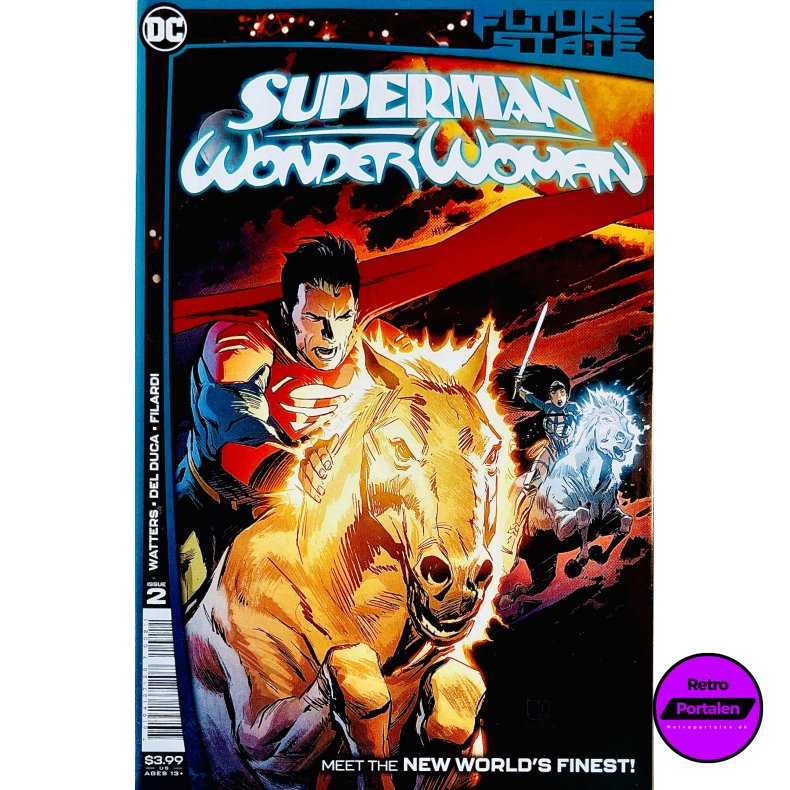 Superman / Wonder Woman (Future State) Nr. 2 (Watters / Del Duca) (Engelsk) (DC Comics) (Tegneserie)