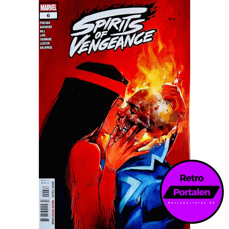 Spirits Of Vengeance Nr. 6 (Pirzada / Davidsen) (Engelsk) (Marvel) (Tegneserie)