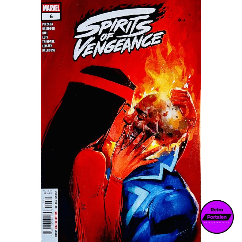 Spirits Of Vengeance Nr. 6 (Pirzada / Davidsen) (Engelsk) (Marvel) (Tegneserie)