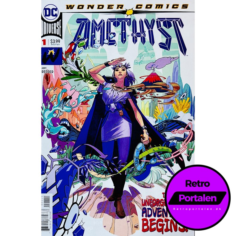 Amethyst Nr. 1 (Wonder Comics) (Engelsk) (DC Comics) (Tegneserie)
