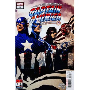The United States Of Captain America Nr. 5 (Cantwell) (Engelsk) (Marvel) (Tegneserie)