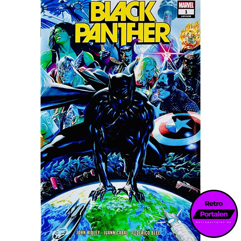 Black Panther Nr. 1 (LGY#198) (John Ridley / Juann Cabal) (Engelsk) (Marvel) (Tegneserie)