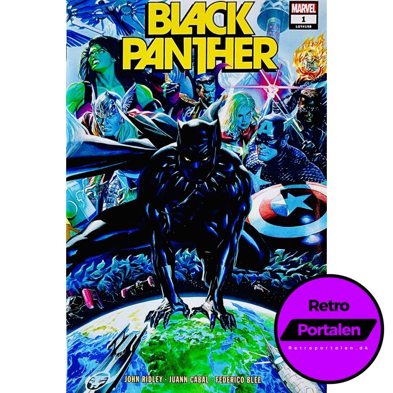 Black Panther Nr. 1 (LGY#198) (John Ridley / Juann Cabal) (Engelsk) (Marvel) (Tegneserie)