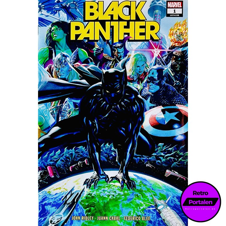 Black Panther Nr. 1 (LGY#198) (John Ridley / Juann Cabal) (Engelsk) (Marvel) (Tegneserie)