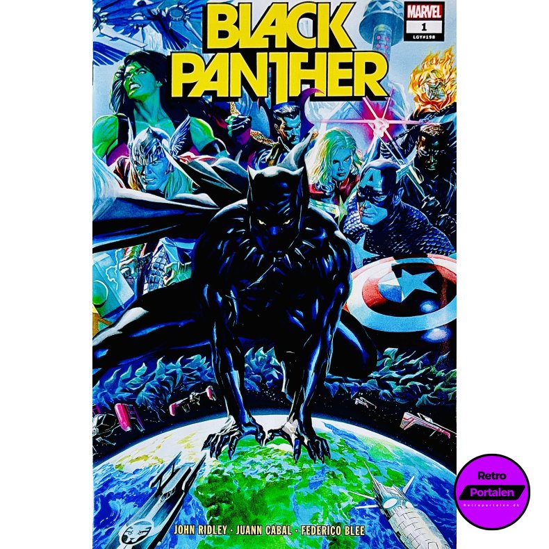 Black Panther Nr. 1 (LGY#198) (John Ridley / Juann Cabal) (Engelsk) (Marvel) (Tegneserie)