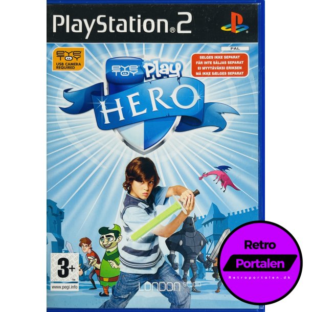 EyeToy Play: Hero(Krver EyeToy Kamera) (PS2)