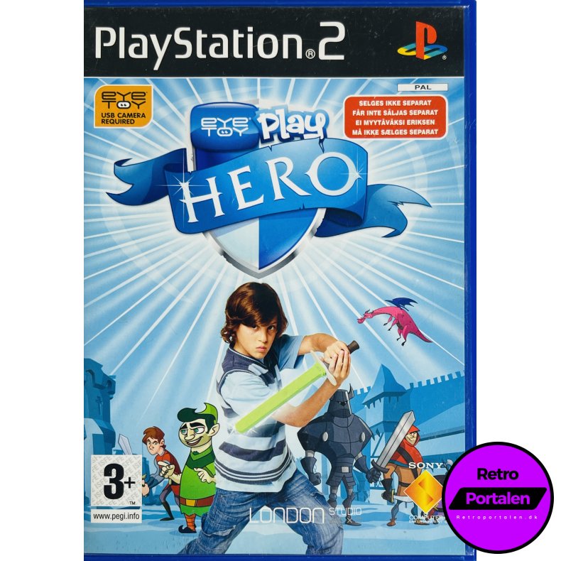 EyeToy Play: Hero�(Kr�ver EyeToy Kamera) (PS2)