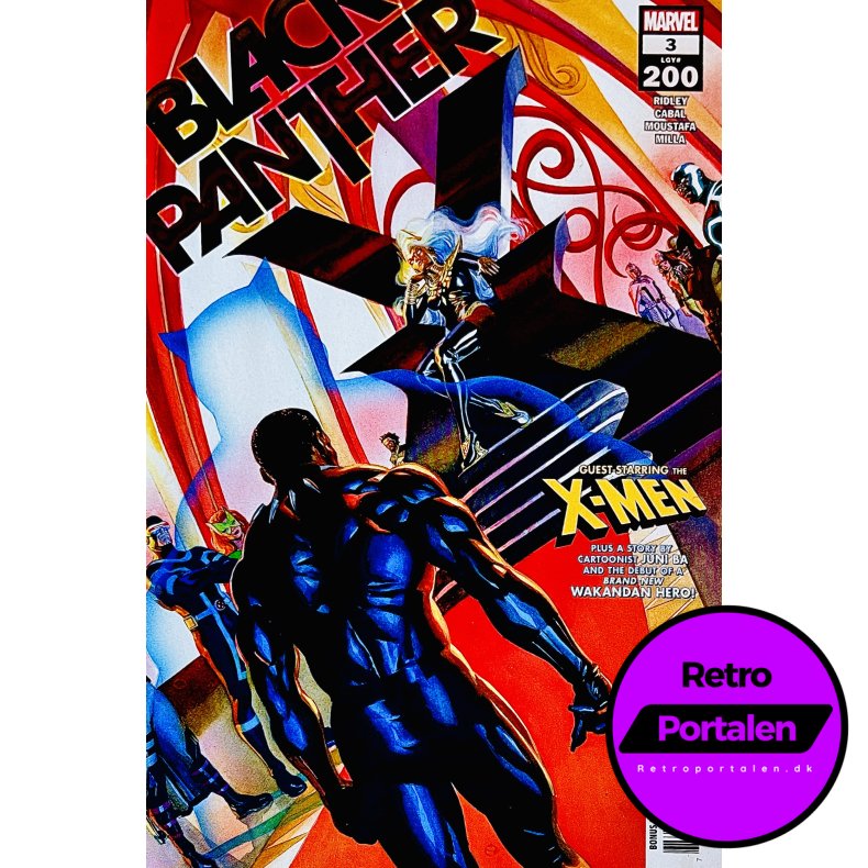 Black Panther Nr. 3 (LGY#200) (Ridley / Cabal) (Engelsk) (Marvel) (Tegneserie)