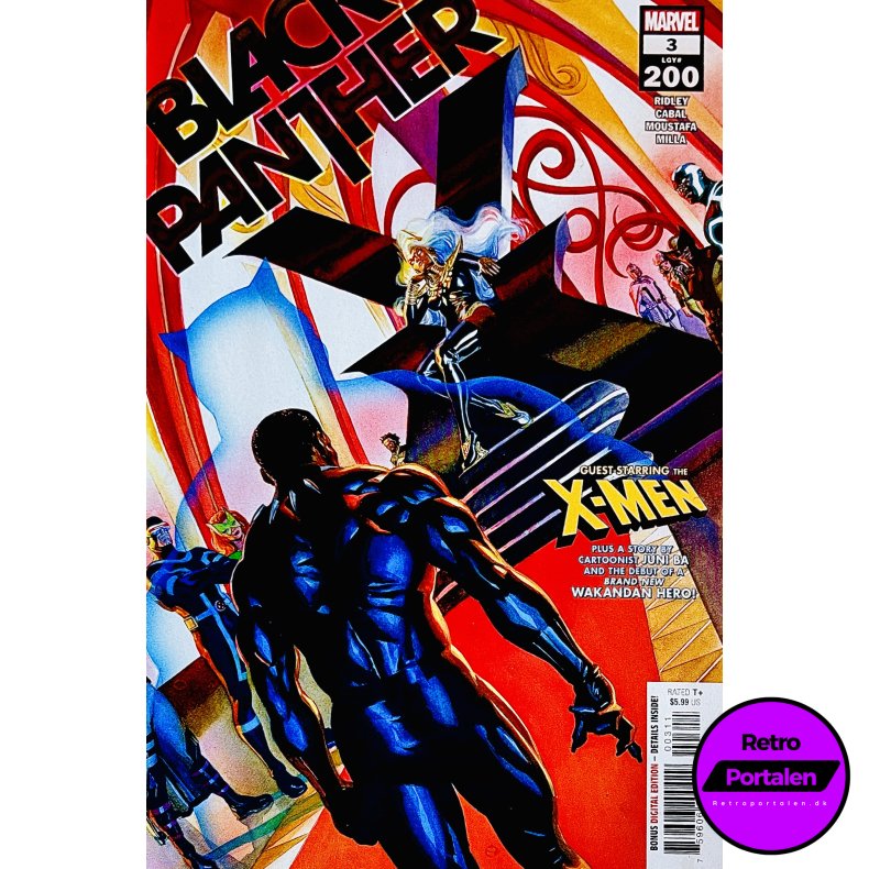 Black Panther Nr. 3 (LGY#200) (Ridley / Cabal) (Engelsk) (Marvel) (Tegneserie)