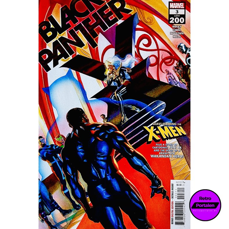 Black Panther Nr. 3 (LGY#200) (Ridley / Cabal) (Engelsk) (Marvel) (Tegneserie)