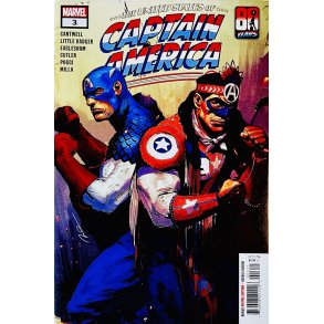 The United States Of Captain America Nr. 3 (Cantwell) (Engelsk) (Marvel) (Tegneserie)
