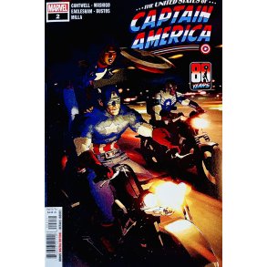 The United States Of Captain America Nr. 2 (Cantwell) (Engelsk) (Marvel) (Tegneserie)