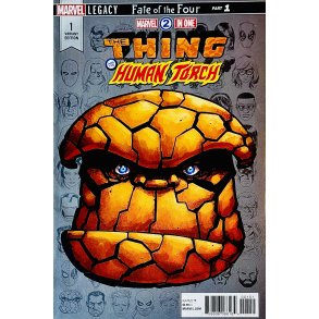 Marvel 2 In One: The Thing And The Human Torch Part. 1 (Marvel Legacy) (Engelsk)(Marvel)(Tegneserie)