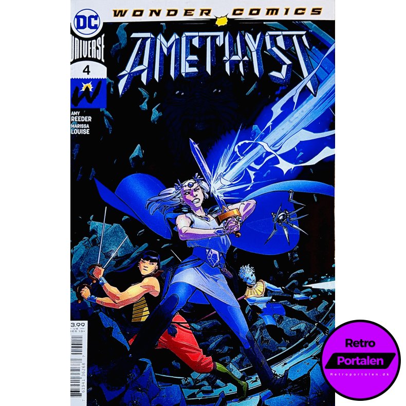 Amethyst Nr. 4 (Wonder Comics) (Engelsk) (DC Comics) (Tegneserie)