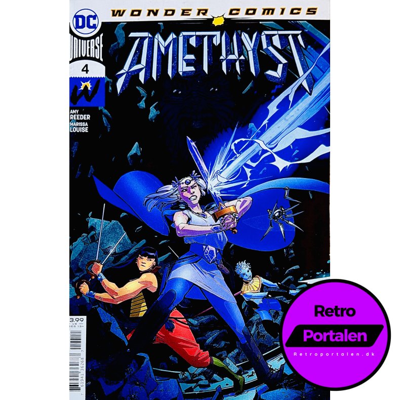 Amethyst Nr. 4 (Wonder Comics) (Engelsk) (DC Comics) (Tegneserie)