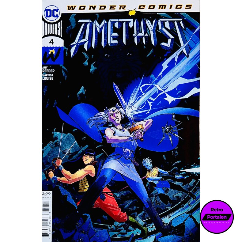 Amethyst Nr. 4 (Wonder Comics) (Engelsk) (DC Comics) (Tegneserie)