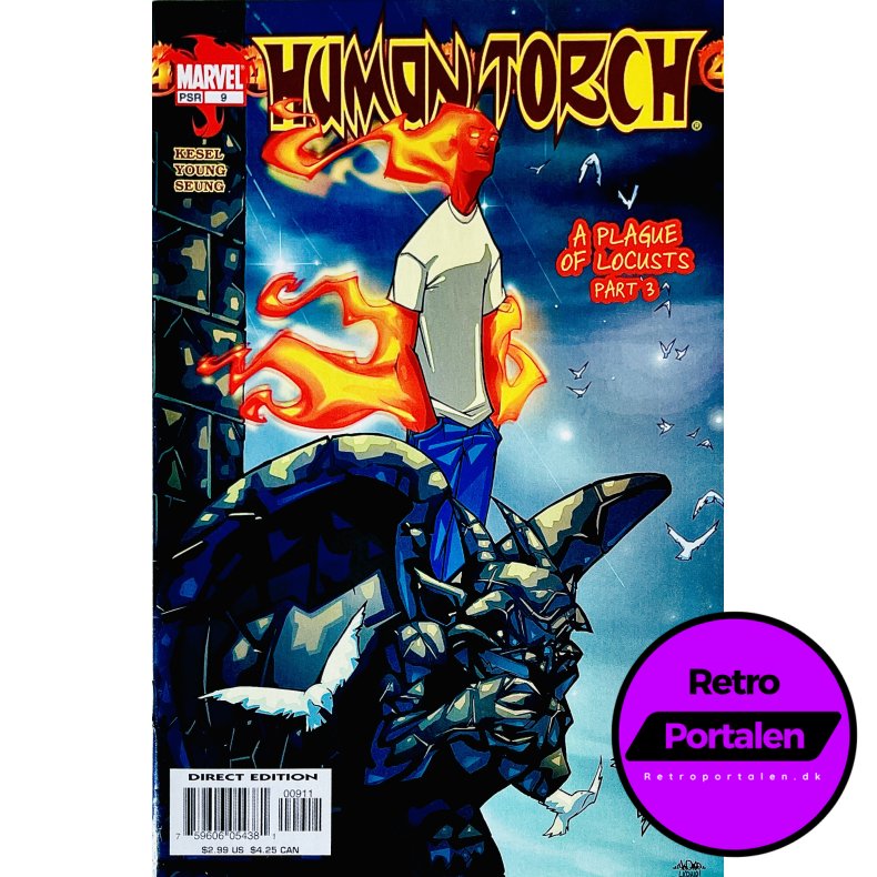 Human Torch Nr. 9 (Kesel / Young / Seung) (Engelsk) (Marvel) (Tegneserie)