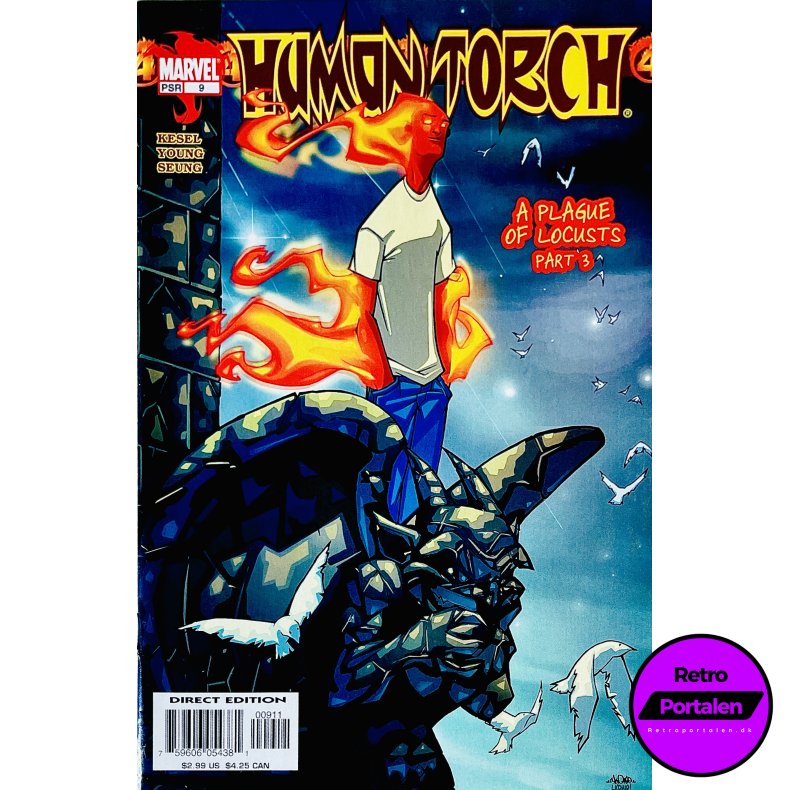 Human Torch Nr. 9 (Kesel / Young / Seung) (Engelsk) (Marvel) (Tegneserie)
