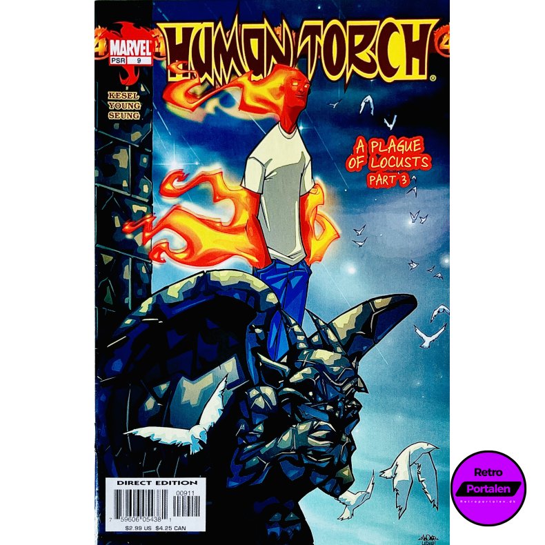 Human Torch Nr. 9 (Kesel / Young / Seung) (Engelsk) (Marvel) (Tegneserie)