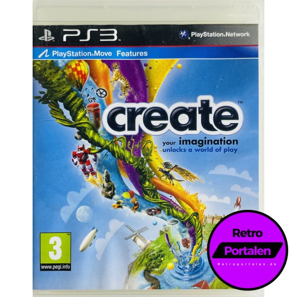 Create (Krver Playstation Move Controller &amp; Kamera) (PS3)