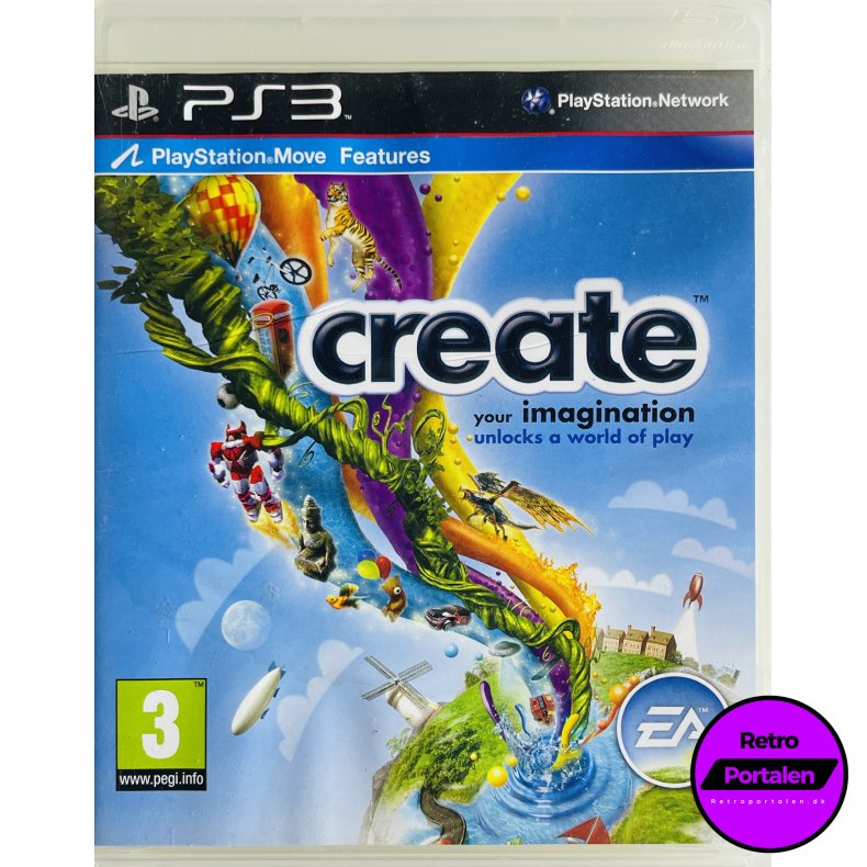 Create (Krver Playstation Move Controller &amp; Kamera) (PS3)