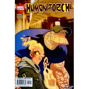 Human Torch Nr. 12 (Kesel / Medina / Vlasco) (Engelsk) (Marvel) (Tegneserie)