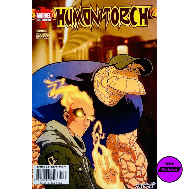 Human Torch Nr. 12 (Kesel / Medina / Vlasco) (Engelsk) (Marvel) (Tegneserie)