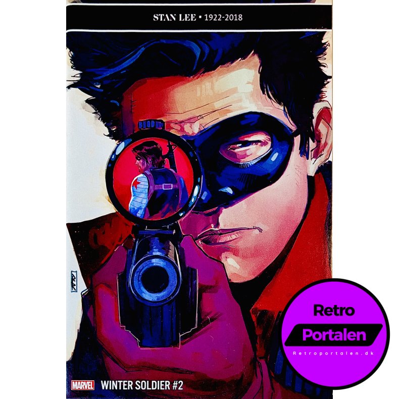 Winter Soldier Nr. 2 (Stan Lee 1922 - 2018) (Engelsk) (Marvel) (Tegneserie)