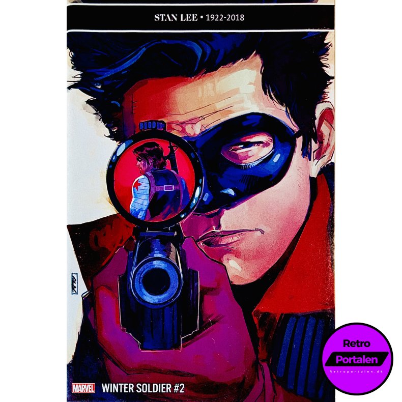 Winter Soldier Nr. 2 (Stan Lee 1922 - 2018) (Engelsk) (Marvel) (Tegneserie)