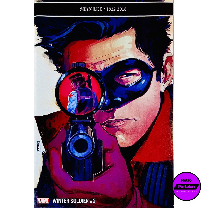 Winter Soldier Nr. 2 (Stan Lee 1922 - 2018) (Engelsk) (Marvel) (Tegneserie)