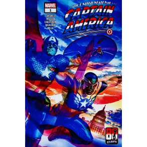 The United States Of Captain America Nr. 1 (Cantwell / Trujillo) (Engelsk) (Marvel) (Tegneserie)