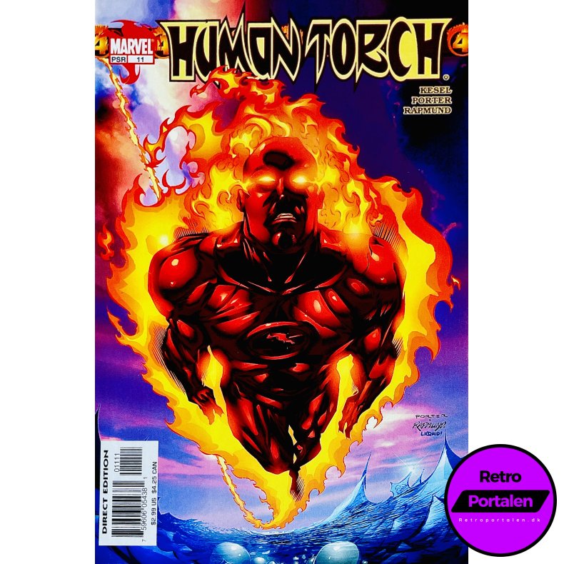 Human Torch (Kesel / Porter / Rapmund) Nr. 11 (Engelsk) (Marvel) (Tegneserie)