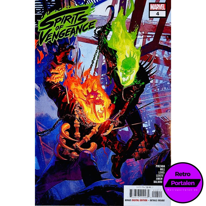 Spirits Of Vengeance Nr. 4 (Pirzada / Hill / Level) (Engelsk) (Marvel) (Tegneserie)