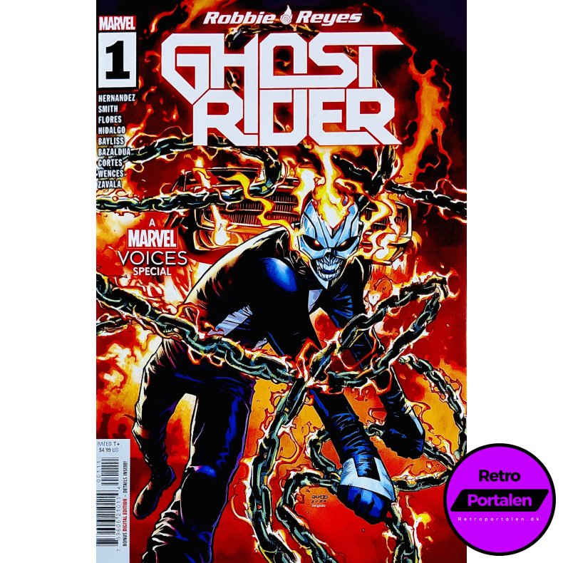 Ghost Rider Nr. 1 (Robbie Reyes) (Engelsk) (Marvel) (Tegneserie)