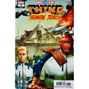 Marvel 2 In One: The Thing And The Human Torch Nr. 8 (LGY#108) (Engelsk) (Marvel) (Tegneserie)