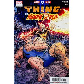 Marvel 2 In One: The Thing And The Human Torch Nr. 7 (LGY#107) (Engelsk) (Marvel) (Tegneserie)