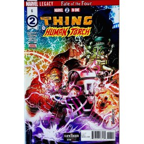 Marvel 2 In One: The Thing And The Human Torch Nr. 6 (Engelsk) (Marvel) (Tegneserie)