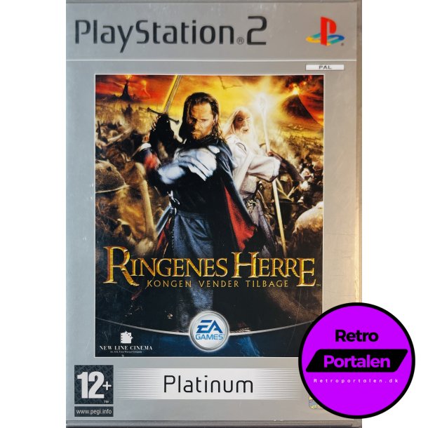 Ringenes Herre: Kongen Vender Hjem (Platinum) (PS2)