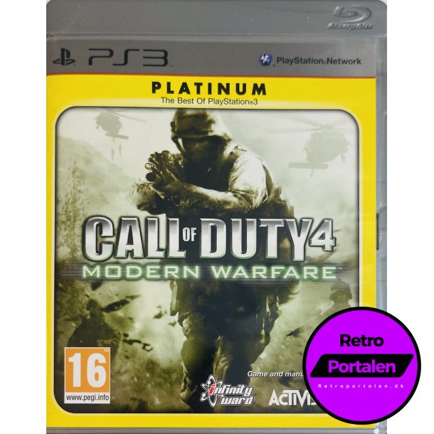 Call Of Duty 4 Modern Warfare (Platinum) (PS3)