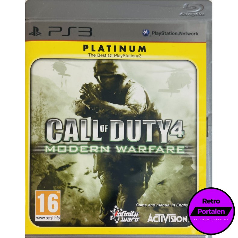 Call Of Duty 4 Modern Warfare (Platinum) (PS3)