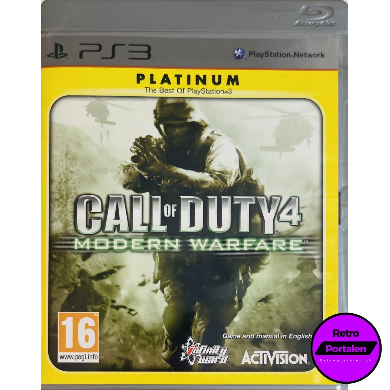 Call Of Duty 4 Modern Warfare (Platinum) (PS3)