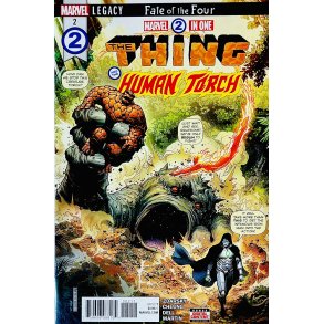 Marvel 2 In One: The Thing And The Human Torch Nr. 2 (Engelsk) (Marvel) (Tegneserie)