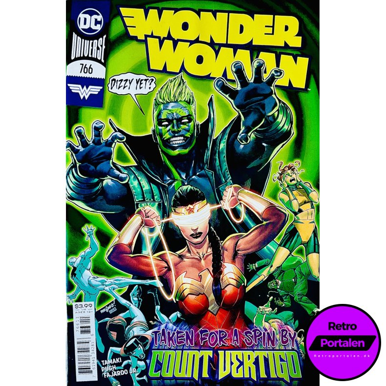 Wonder Woman Nr. 766 (Taken For A Spin By Count Vertigo) (Engelsk) (DC Comics) (Tegneserie)