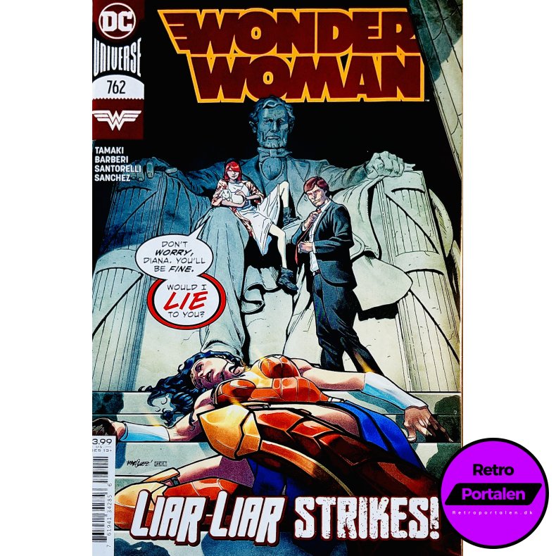 Wonder Woman Nr. 762 (Liar Liar Strikes!) (Engelsk) (DC Comics) (Tegneserie)